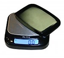 A digital scale used to weigh silver in grams