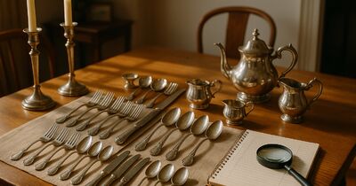 Clearing an estate: handling silver when you did not choose it