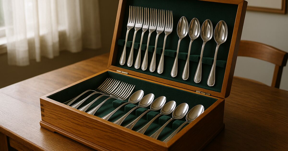 Selling a silver canteen set: whole versus piece by piece