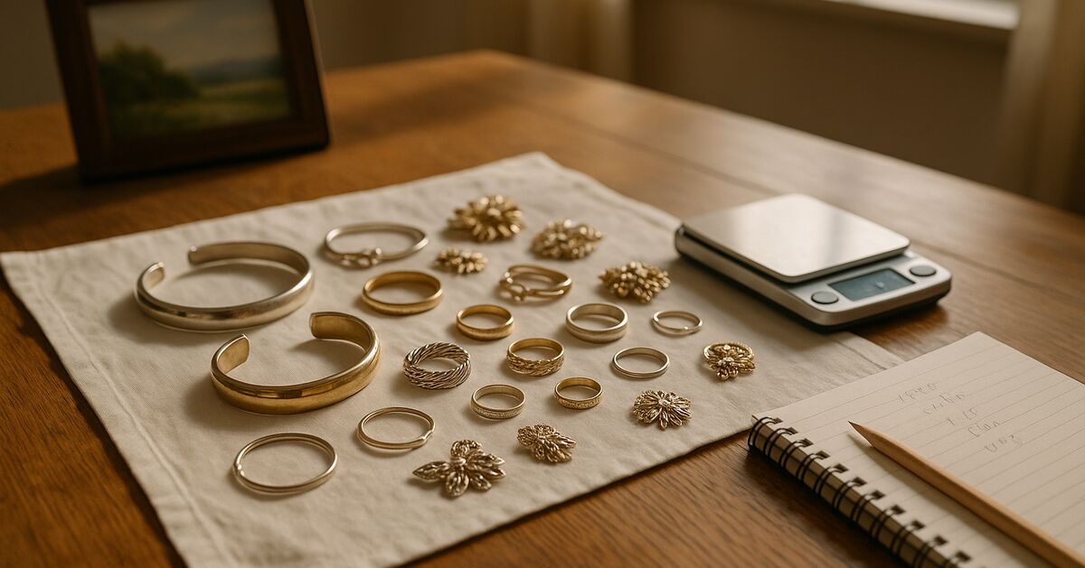 Selling silver and gold jewelry together: a practical guide