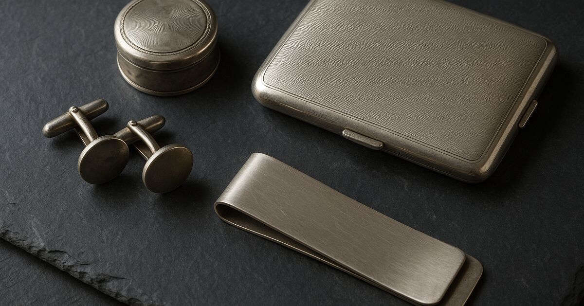 Selling silver cufflinks and small personal items