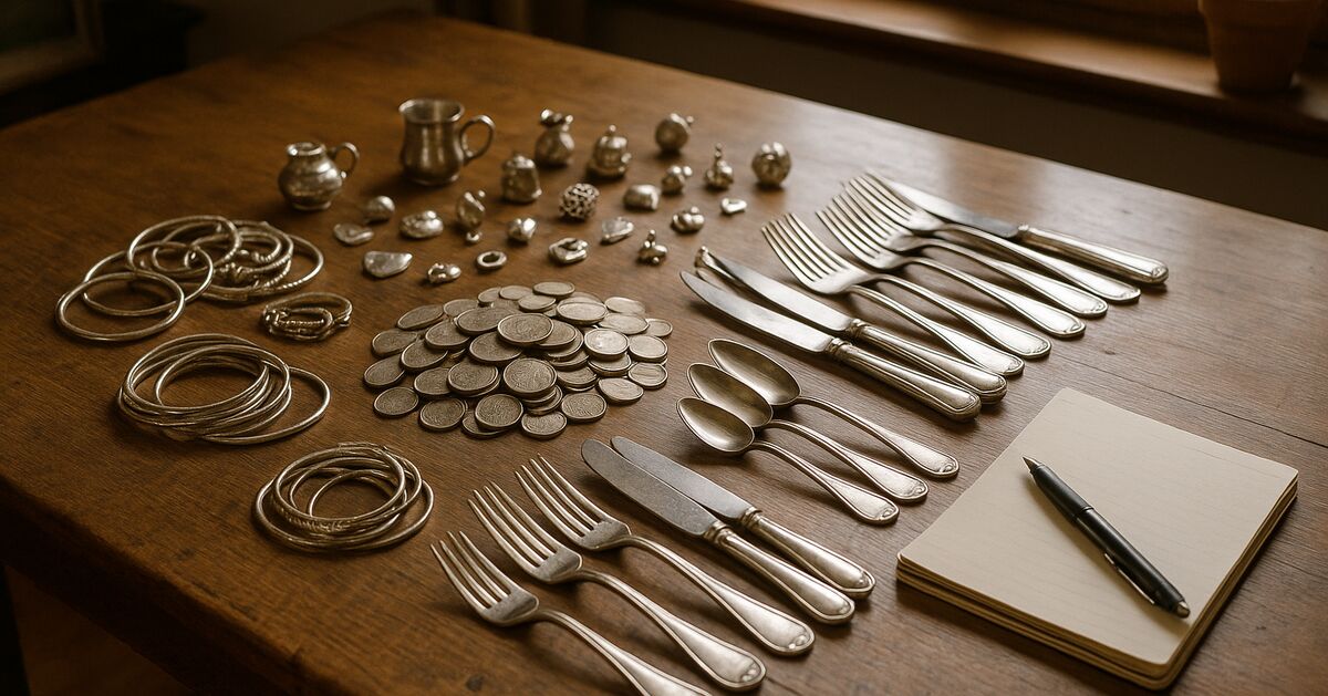 Selling silver in bulk vs. one piece at a time