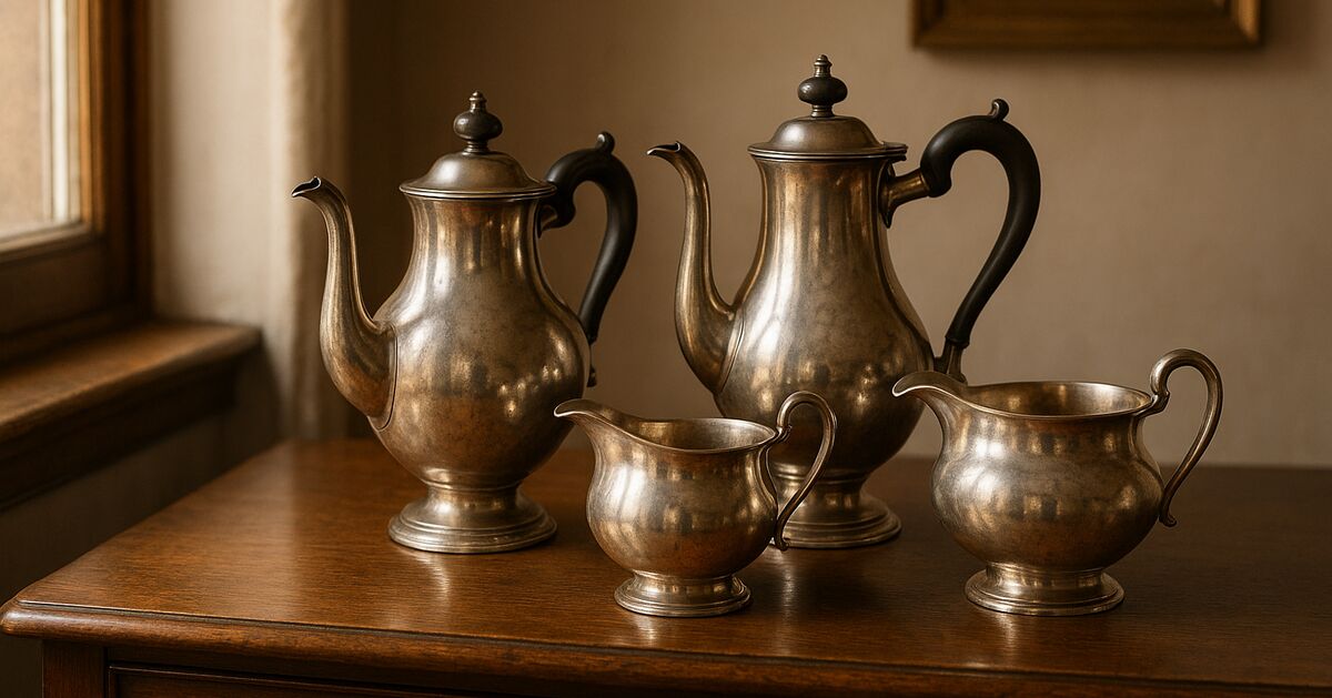 Selling silver tea sets: when the set is worth more than its parts