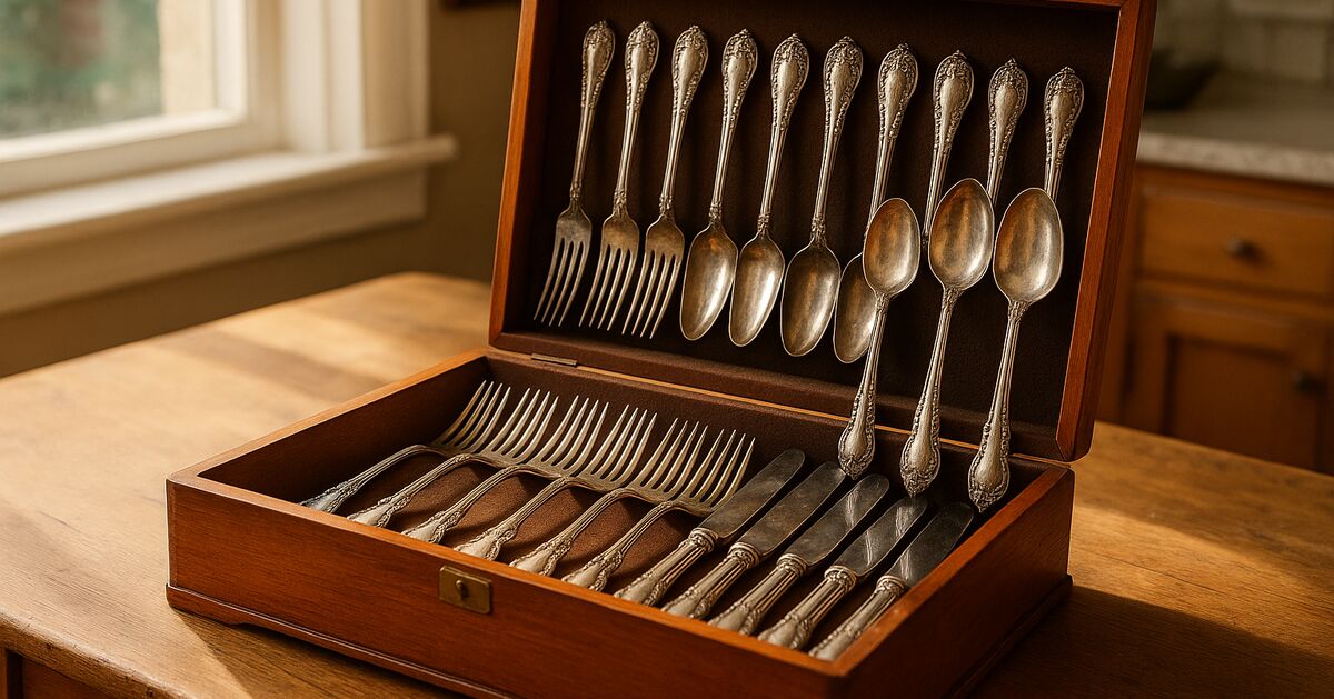 Should I sell my grandmother's silver canteen or keep it?
